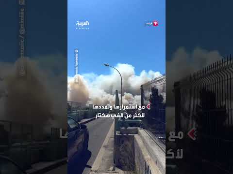 حرائق مارسيليا: الغابات تشتعل وتقترب من المنازل