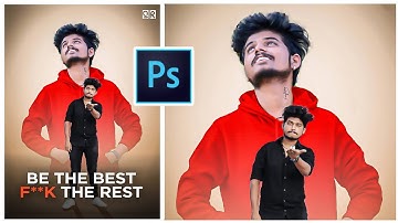 Double exposure editing in PSCC | PS touch manipulation in telugu | dual photo editing