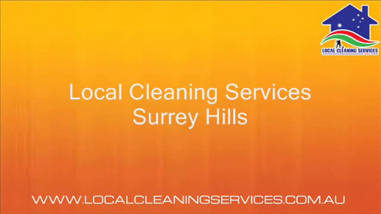 Local Cleaning Services Surrey Hills YouTube