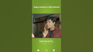 Angry Extrovert vs Shy Introvert #Introverts #ImagineNationPictures #Shorts