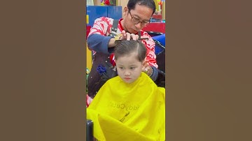 Abew Malu-malu Saat Cukur Rambut #alethaabew