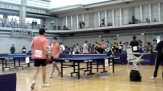 031 20120325 蔡政廷+林文淳朝陽VS陳奕誌+鄭錫川交大 01 全大運桌球賽中區資格賽
