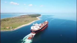 Peary Spirit Departing Fayard Drydocks | Teekay
