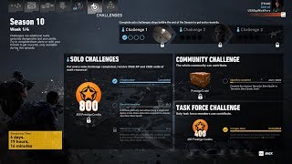 Ghost Recon Wildlands Season 10 Week 1 Task Force Challenge
