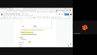 Google Doc Certification