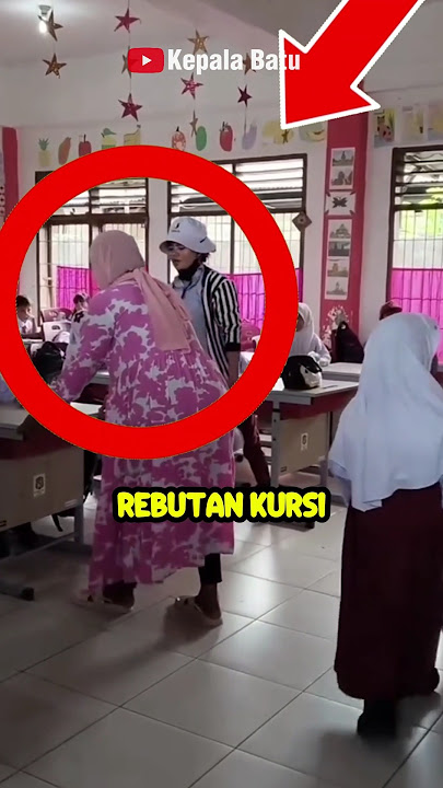 VIRAL‼️ Sejumlah Ibu Ibu Adu Mulut Gara Gara Rebutan Bangku Sekolah 😱🙌 #shorts