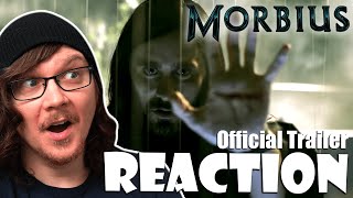 MORBIUS Official Trailer Reaction!
