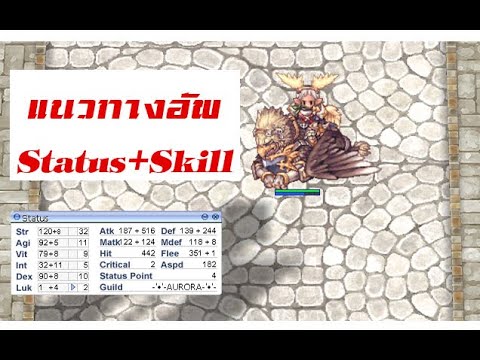 อั พ skill ro  New Update  Ragnarok Gravity แนวทางอัพ Status+Skill (Royal Guard)