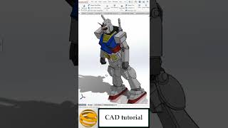 Solidworks: robot GUNDAM