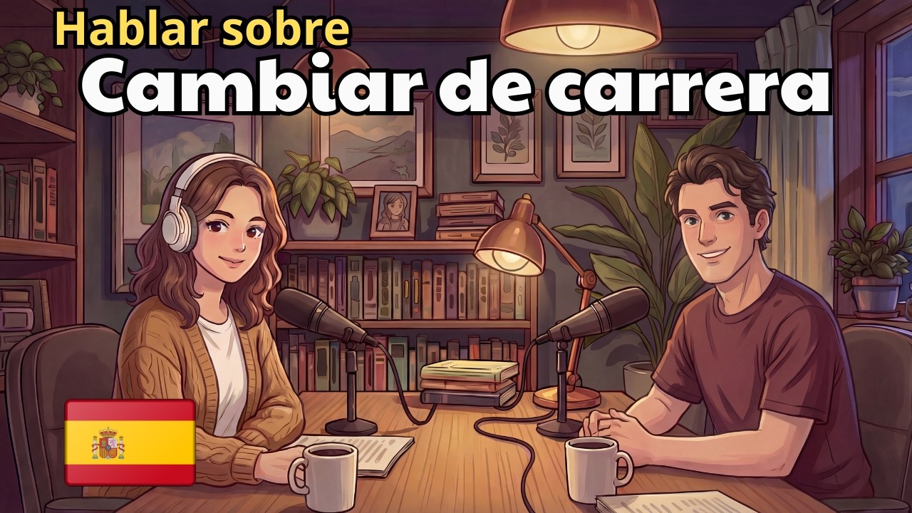 Talking About Changing Careers in Spanish | Easy Spanish Podcast for Listening Practice