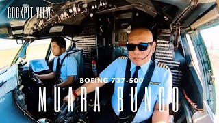Download Lagu Flight Jakarta To Muara Bungo // BOEING 737 500 COCKPIT VIEW MP3