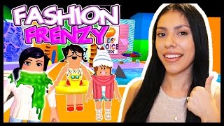 I WON A SLIME SCARF! - Roblox - Fashion Frenzy screenshot 3