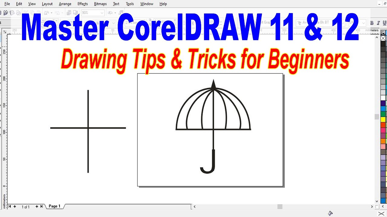 Master CorelDRAW 11 & 12: Essential Drawing Tips & Tricks for Beginners You Need to Know!