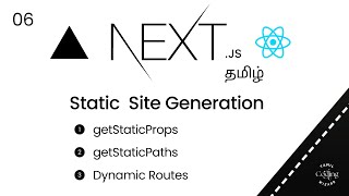Next JS Dynamic Routes and getStaticPaths in SSG Tamil | Next JS Tamil Beginner tutorial
