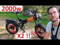 Lankeleisi X3000 Max 2 Mois Après Ca Donne Quoi Ce Vélo Double Moteur mp3