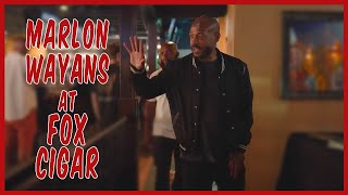 Marlon Wayans at Fox Cigar