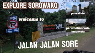 explore sorowako || pantai ide || perumahan pt vale indonesia || menikmati suasana jalan jalan sore