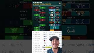 Predicting the Jacksonville Jaguars schedule in 2026