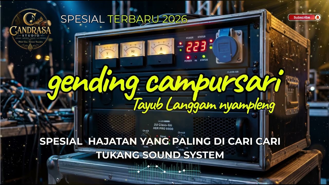 GENDING LANGGAM CAMPURSARI TAYUB BASS GLERR TERBARU 2026 - COCOK DIDENGARKAN SAAT SANTAI