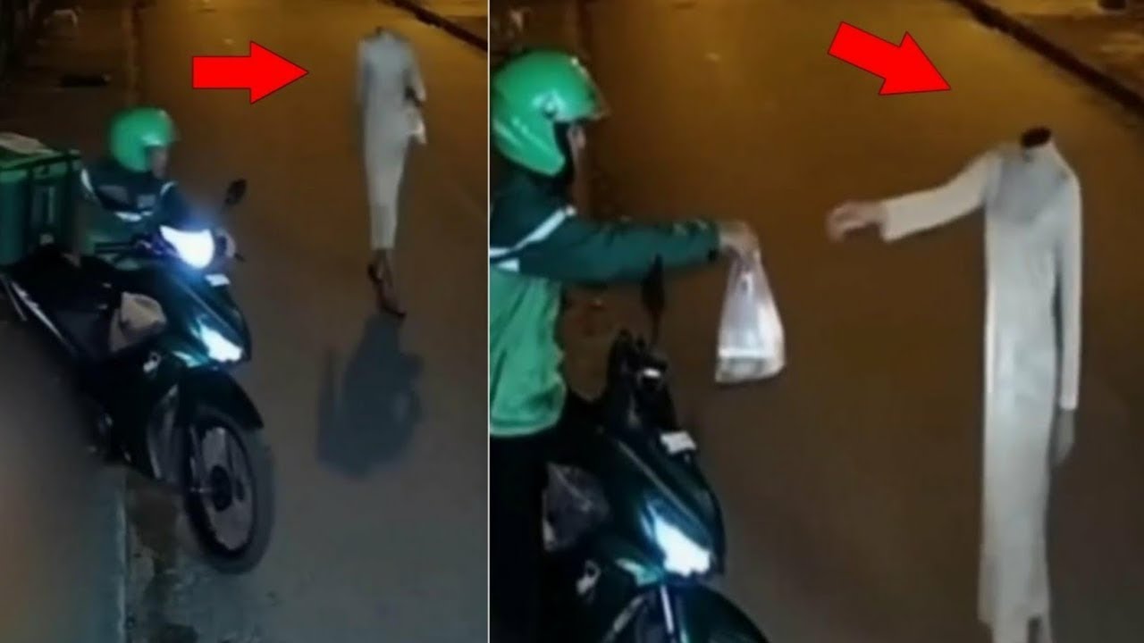 Курьер только что понял, что клиент — безголовая женщина-призрак?! СТРАШНЫЕ ВИДЕО