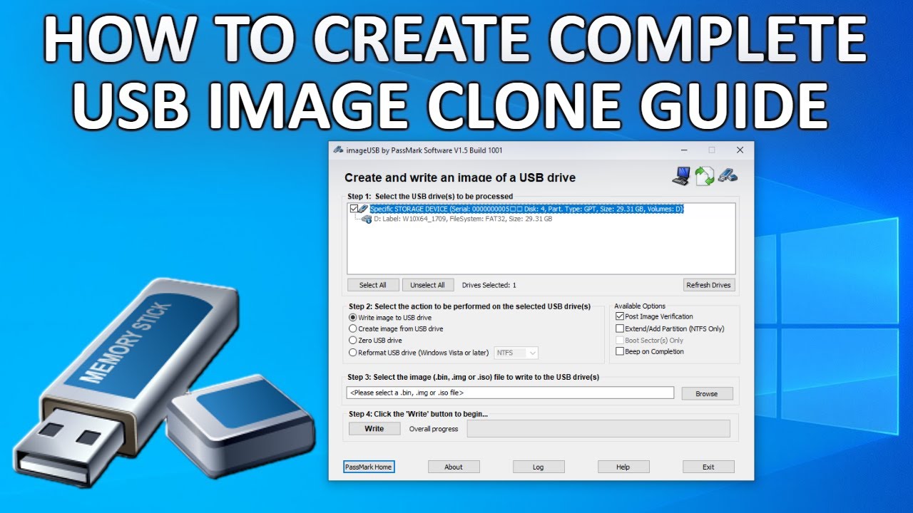 Update New How to Create a Clone Image of Your USB Flash Drive Guide