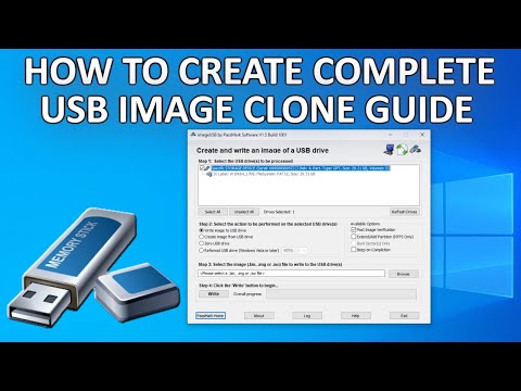 Video: How To Write An Image To A USB Flash Drive