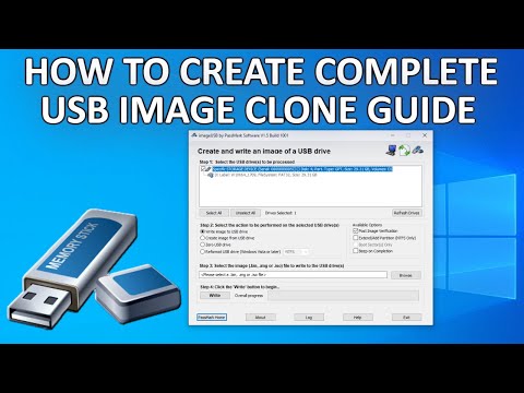 Video: How To Make An Image On A USB Flash Drive