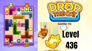 Drop The Cat Level 436 hard level Walkthrough Solution 