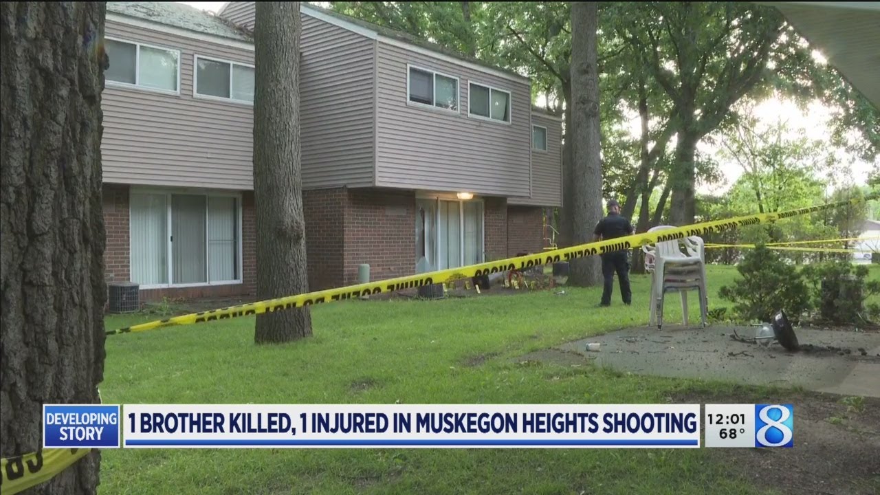 1 brother killed, 1 injured in Muskegon Heights shooting