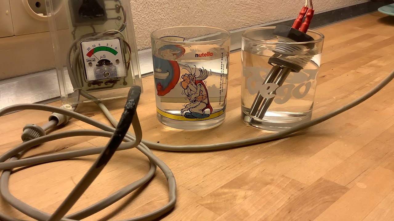 Leitfähigkeitsmessung Leitungswasser Destilliertes Wasser