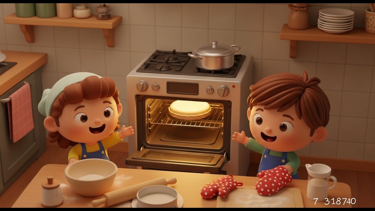 Pat a Cake | Classic Nursery Rhyme for Kids | Fun Sing Along Songs for Children