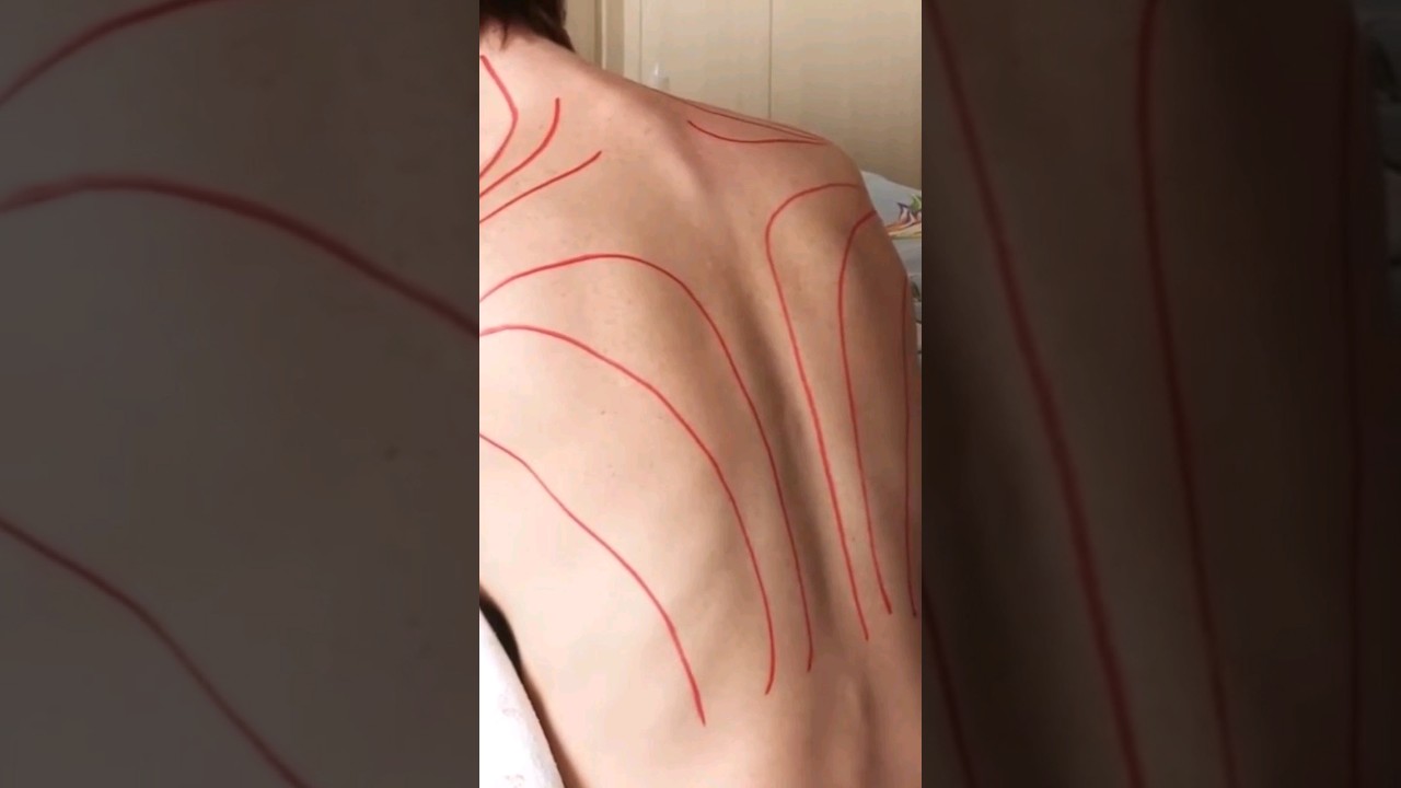 Массаж дома. Шея - Спина.