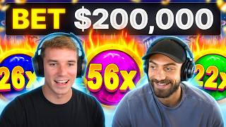 WE BET $200,000 ON THE NEW GATES OF OLYMPUS! screenshot 2