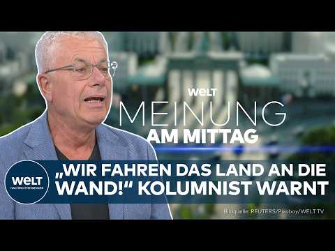 GERMANY: "We’re running the country into the ground!" Reinhard Mohr warns against deficit spendin...