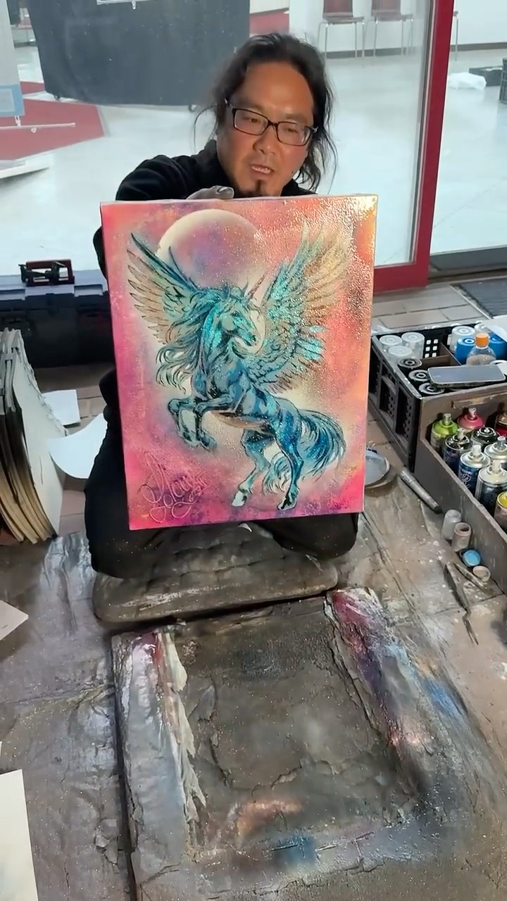 SPRAY ART EDEN - YouTube