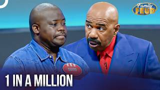 The Rarest Moment In Show History Just Happened  Family Feud Classics