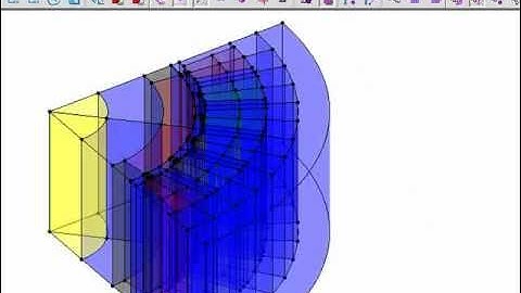 Example of a Flux® software macro to extrude a motor geometry from 2D to 3D