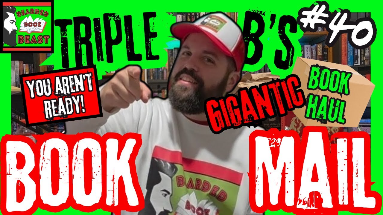GIGANTIC Book Haul! (Triple B's Bookmail #40)