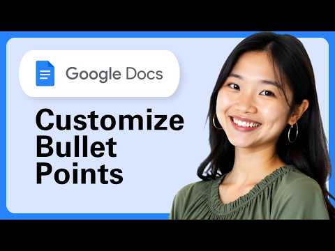 How To Customize Bullet Points In Google Docs & Google Slides (Step By Step)