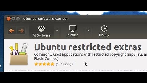 How to install   ubuntu restricted extracs or av1 plugin install***Exclusive***2020**
