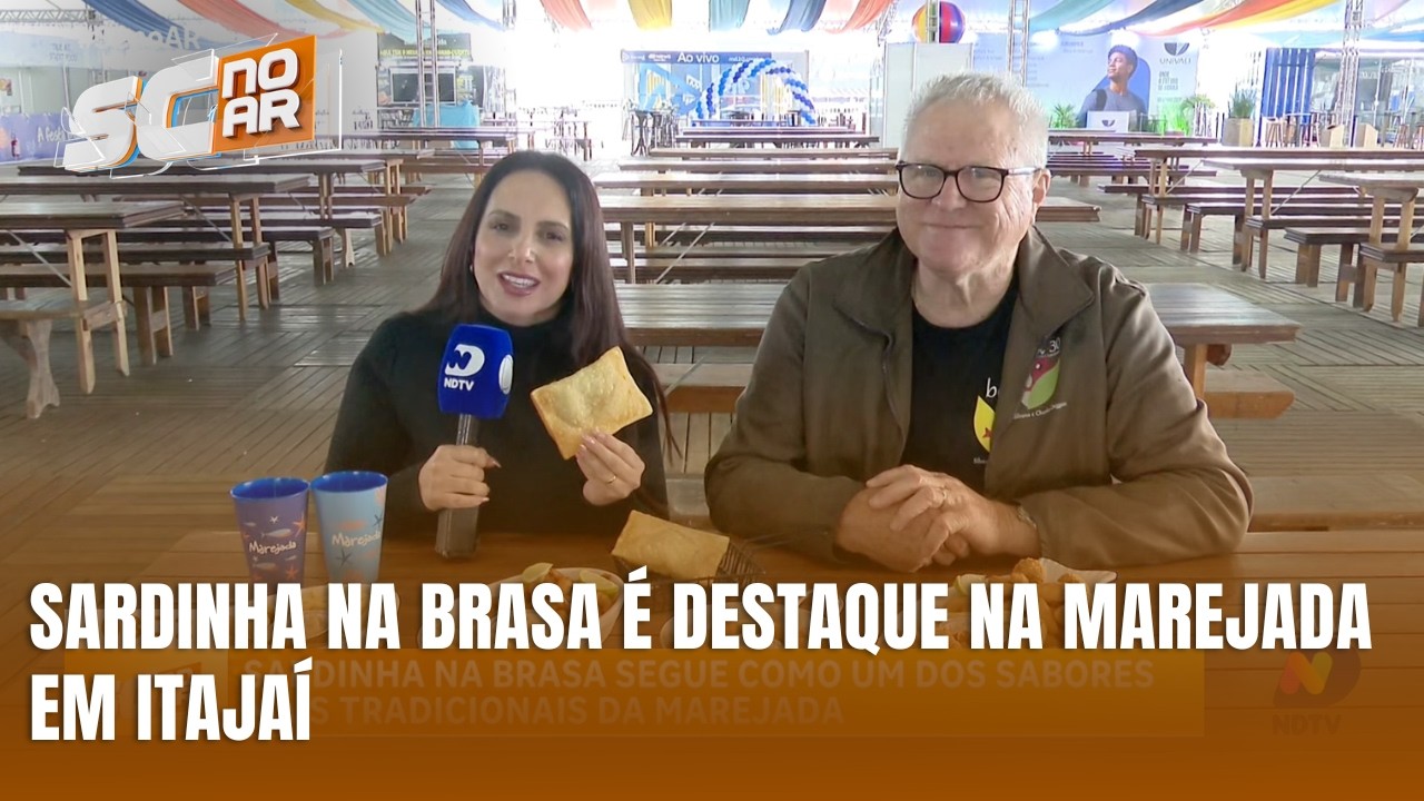 Marejada 2026: sardinha na brasa é destaque na gastronomia da festa