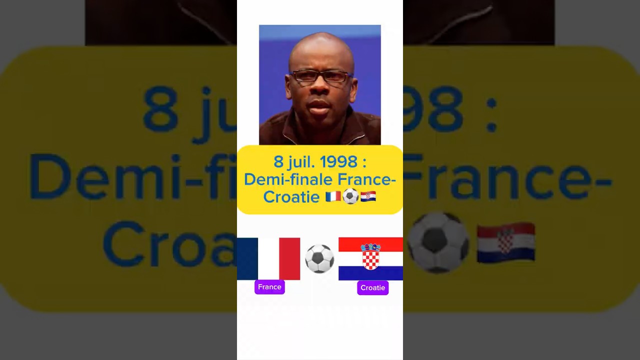 Vidéo] Dans le vestiaire des Bleus lors de la demi-finale de la Coupe du monde 1998 contre la