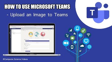 How to UPLOAD an Image to Microsoft Teams for Office 365 - Web Based | New