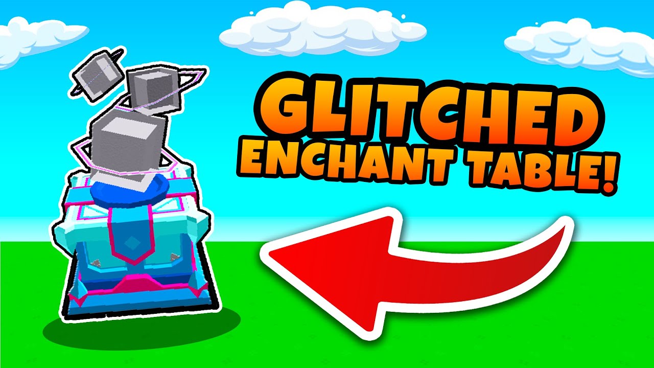 NEW GLITCHED ENCHANT TABLE LEAKS! Roblox BedWars - YouTube
