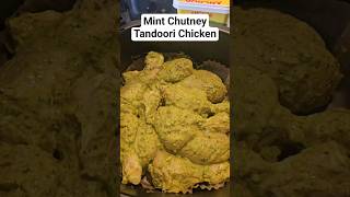 Zero oil Mint Chutney Tandoori Chicken #recipe #food #youtubeshorts #shortvideo