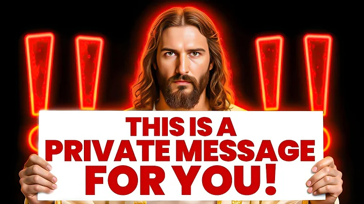 GOD SAYS, THIS IS A PRIVATE MESSAGE FOR YOU! | God message today | Gods message now