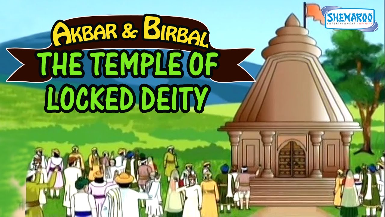 Akbar And Birbal - The Temple Of The Locked Deity - Funny Animated Stories