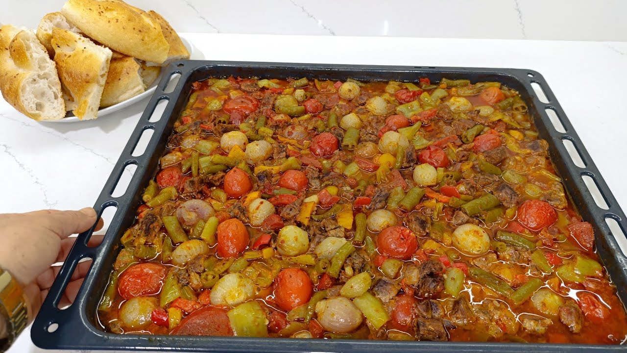 Tepsi Kebabı Nasıl Yapılır Fırında Belen Tava Et Kebap Tarifi Etli Yemekler Sote NefisYemekTarifleri