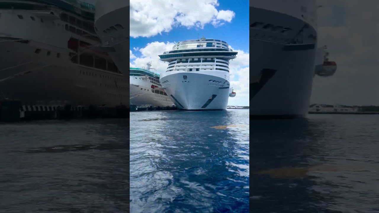 Many cruise ships are landing in Cozumel- the epic center of Caribbean cruise