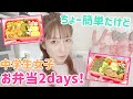 【お弁当】のあ弁当～2days編～【中学生女子】